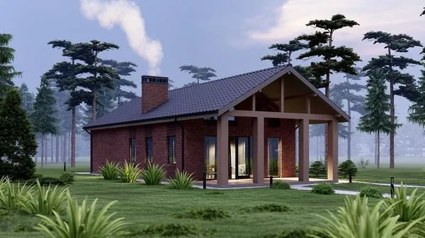 Трехэтажный дом с мансардой в Луганске