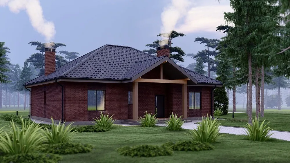 Типовой проект Алтай 139.77 м²