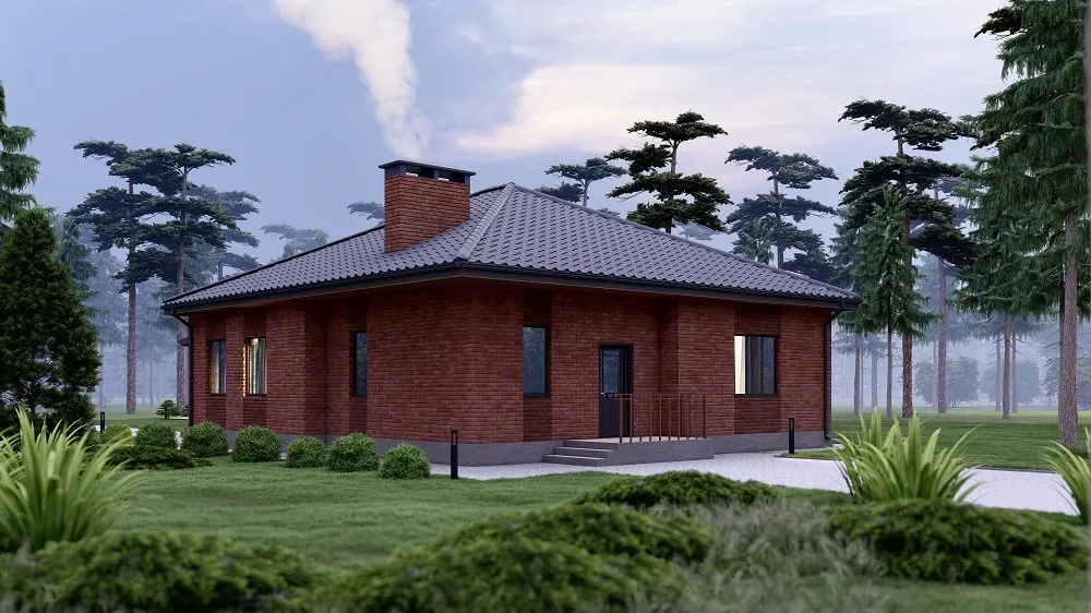 Типовой проект Дон 121 м²